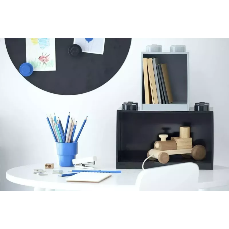 Shelf Room Copenhagen LEGO Brick 8 biały by room copenhagen, model 41151735