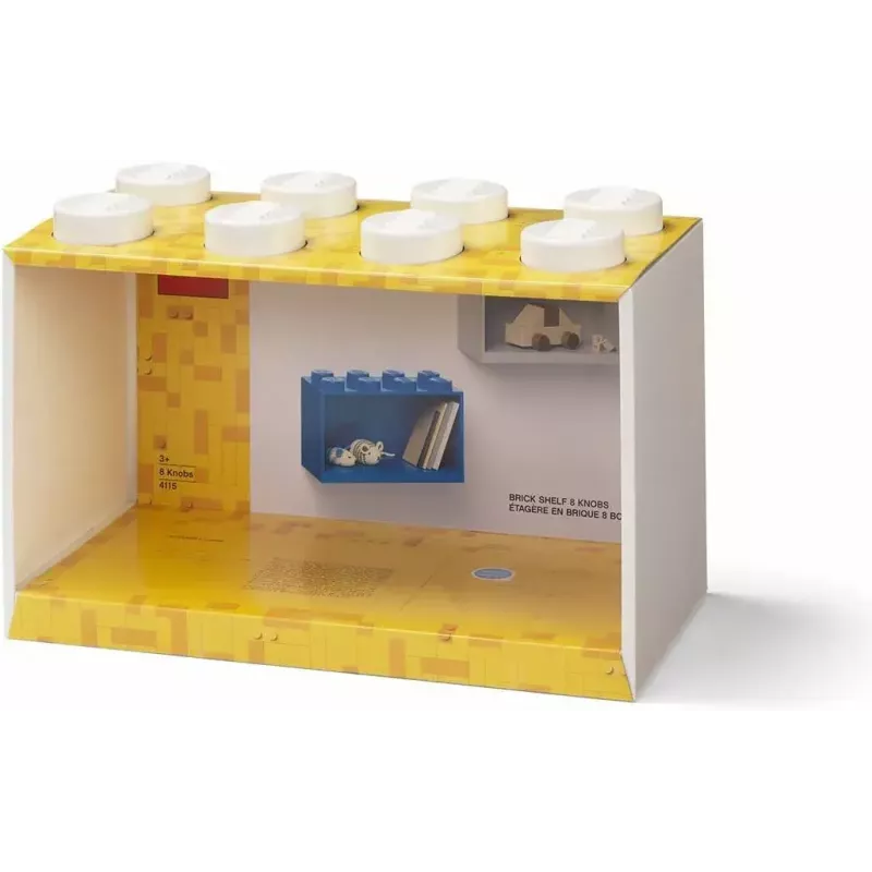 Shelf Room Copenhagen LEGO Brick 8 biały by room copenhagen, model 41151735