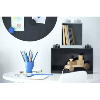 Shelf Room Copenhagen LEGO Brick 4-shelf light szary by room copenhagen, model 41141740