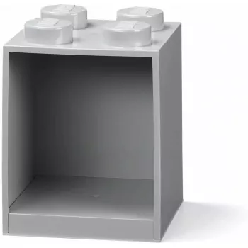 Shelf Room Copenhagen LEGO Brick 4-shelf light szary by room copenhagen, model 41141740