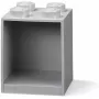 Shelf Room Copenhagen LEGO Brick 4-shelf light szary by room copenhagen, model 41141740