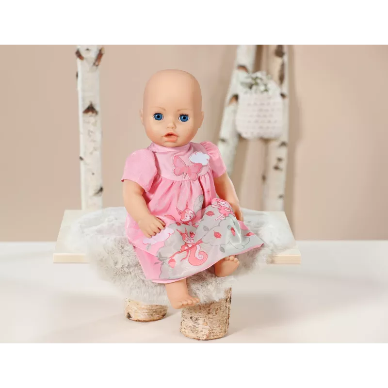 Sukienka Baby Annabell różowa 43cm