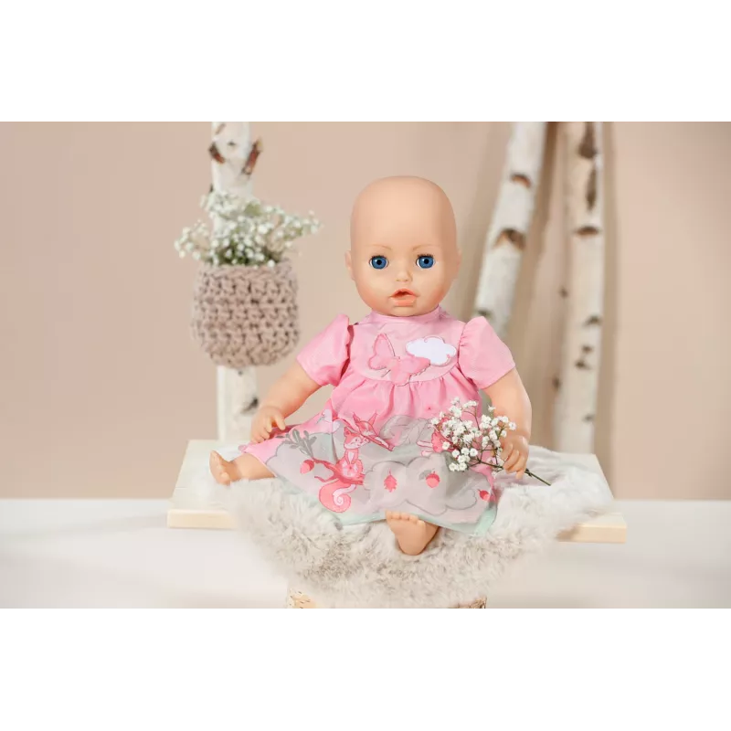 Sukienka Baby Annabell różowa 43cm