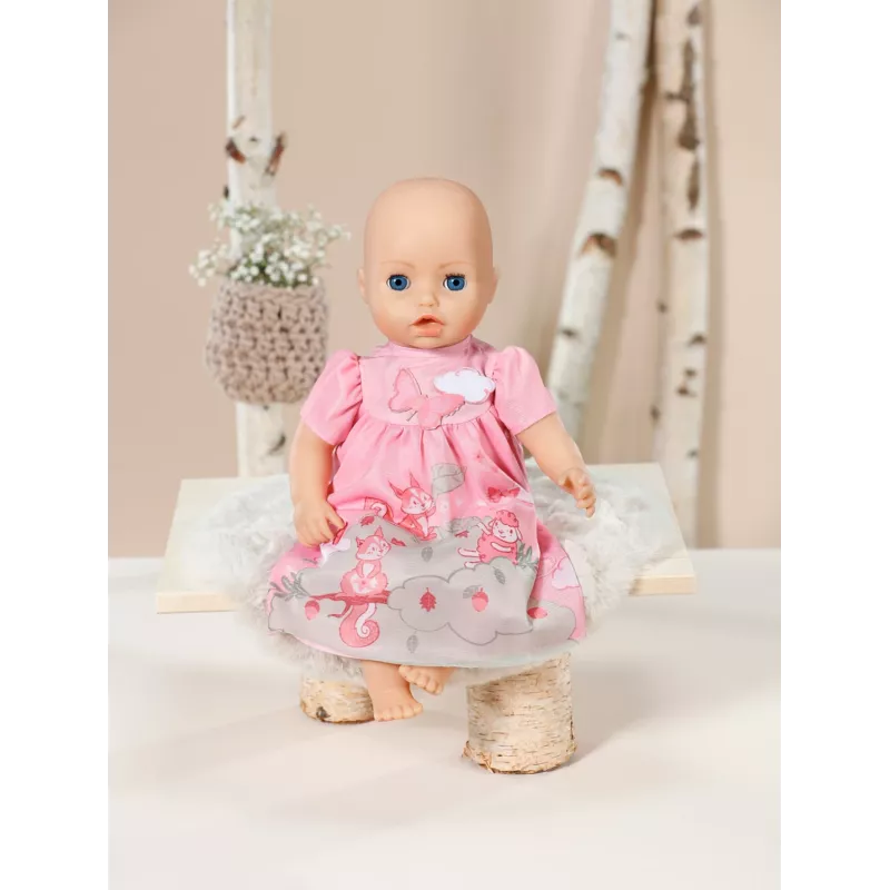 Sukienka Baby Annabell różowa 43cm