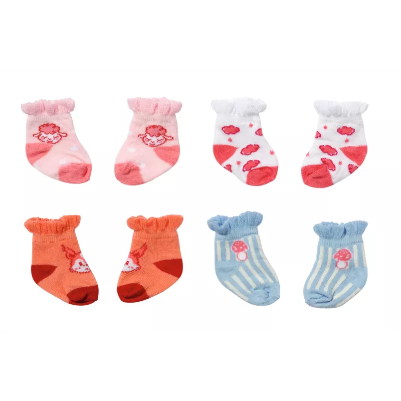Skarpetki Baby Annabell, Skarpetki dla lalek, 3 lata Skarpetki Baby Annabell. Rodzaj produktu: Skarpetki dla lalek, Zalecany wiek (min.): 3 lata, Składane