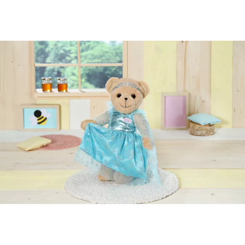 Miś pluszowy BABY born Bear biały od 0 do 12 lat