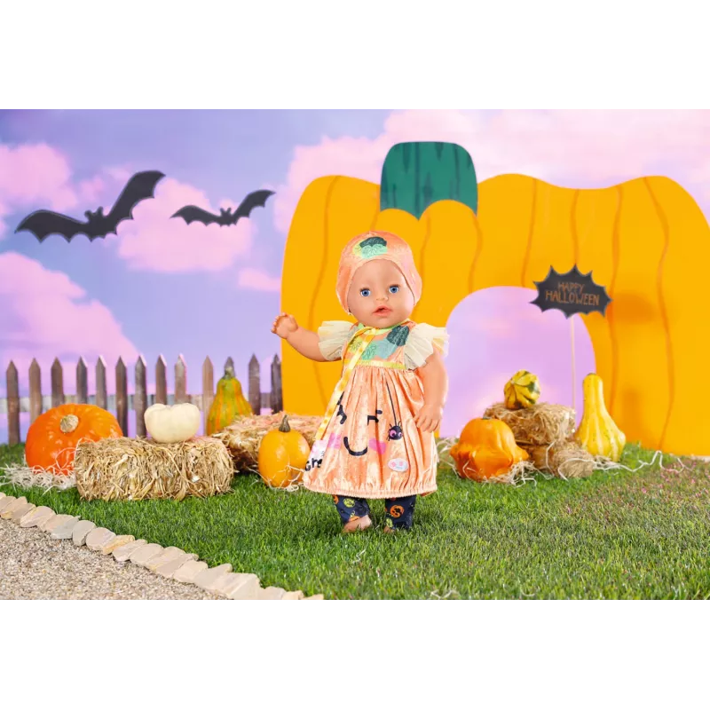Strój na Halloween BABY born 43cm Zestaw ubranek dla lalki