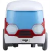 Bus HABA Kullerbu Momentum Motor Mini Bus niebiesko-szaro-czerwono-biały