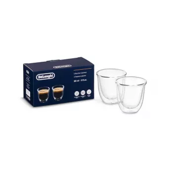 Szklanki do kawy De’Longhi 5513214591 przezroczyste 2 szt.