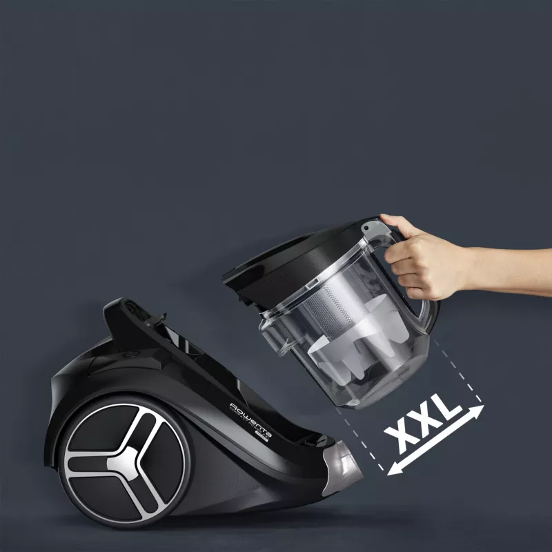 Rowenta Compact Power XXL RO4B50 2.5 L Odkurzacz cylindryczny Na sucho 900 W Bezworkowy