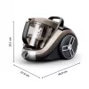 Rowenta Compact Power XXL RO4B50 2.5 L Odkurzacz cylindryczny Na sucho 900 W Bezworkowy