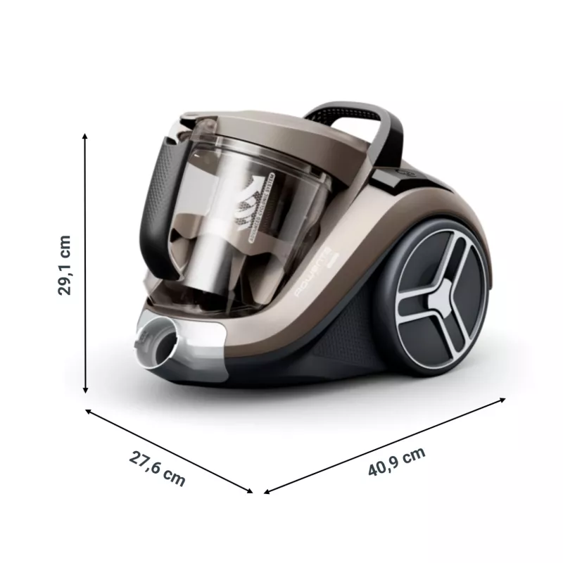 Rowenta Compact Power XXL RO4B50 2.5 L Odkurzacz cylindryczny Na sucho 900 W Bezworkowy