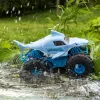 Monster Jam, Oficjalny Megalodon STORM — Zdalnie sterowany monster truck terenowy, skala 1:15