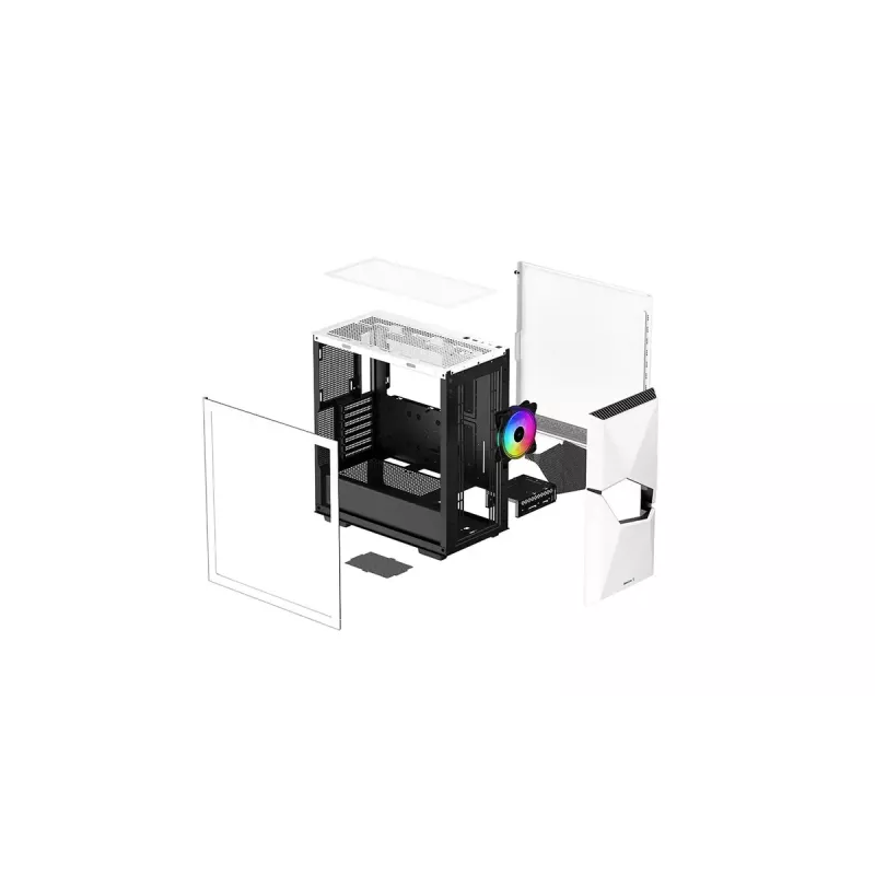 Obudowa PC DeepCool CYCLOPS WH Midi Tower biała