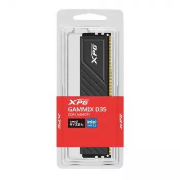 DIMM 8 GB DDR4-3600 , Arbeitsspeicher schwarz, AX4U36008G18I-SBKD35, XPG GAMMIX D35, INTEL XMP