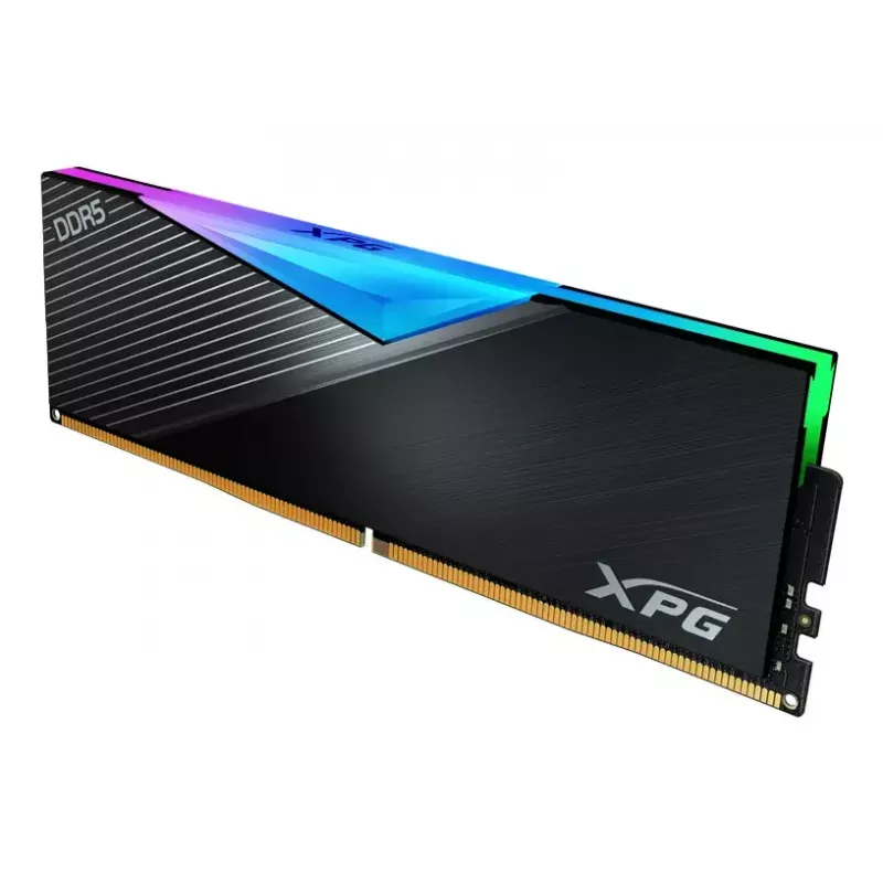 ADATA DIMM 64 GB DDR5-6400 (2x 32 GB) Dual-Kit (schwarz, AX5U6400C3232G-DCLARBK, Lancer RGB, INTEL XMP) - 64 GB - DDR5