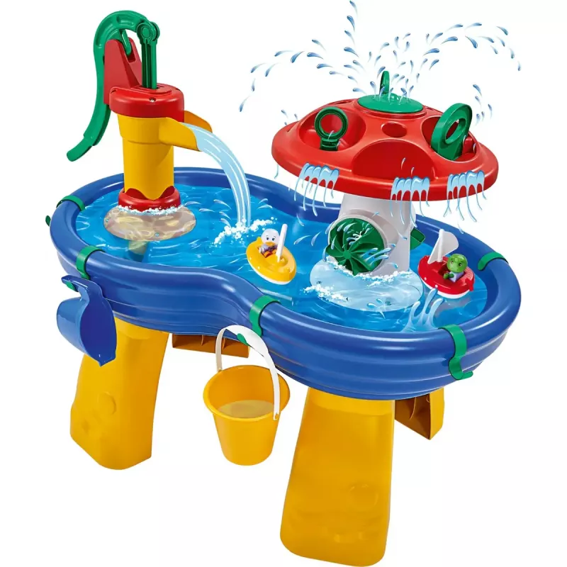 Stół do zabawy w wodzie Simba-Dickie Aquaplay model 8700001595 do aktywności wodnych na świeżym powietrzu