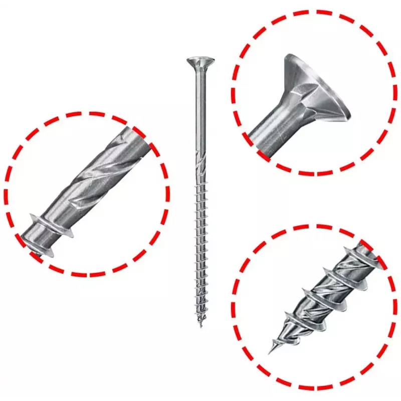 Wkręt Fischer 670467 220 mm stal nierdzewna 50 szt.