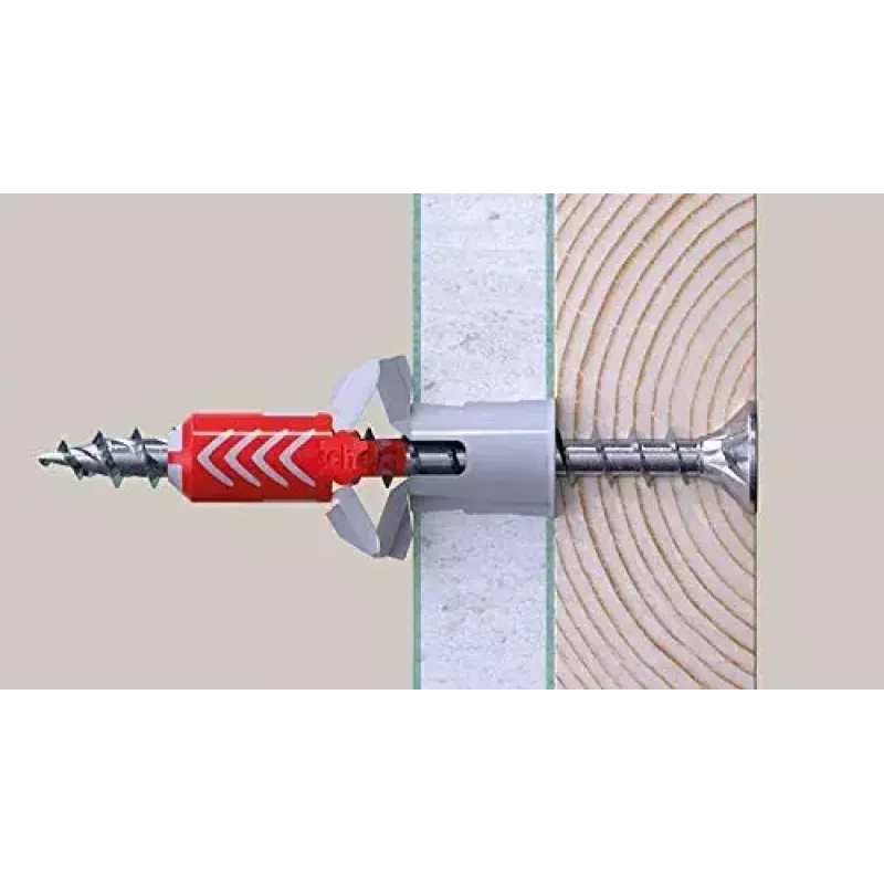 Wkręt Fischer 670501 — wkręt do drewna stalowy 100 mm, średnica 6 mm, gwint 60 mm, opakowanie 25 szt.