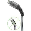 Kabel Lightning Wentronic 49267 0,5 m czarno-szary