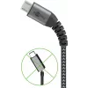 Kabel USB Wentronic 49282 USB 2.0 1 m Micro-USB B USB A Czarny Szary