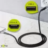 Kabel USB Wentronic 49282 USB 2.0 1 m Micro-USB B USB A Czarny Szary