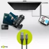 Kabel USB Wentronic 49282 USB 2.0 1 m Micro-USB B USB A Czarny Szary