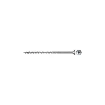 Śruba Fischer 670668 — metalowa śruba do drewna 50 mm, Ø 4,5 mm, gwint 30 mm, opakowanie 50 szt.