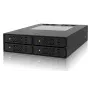 ICYDOCK ToughArmor Full Metal 4 Bay 2.5in SATA HDD & SSD Backplane Cage for External 5.25in Bay