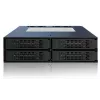 ICYDOCK ToughArmor Full Metal 4 Bay 2.5in SATA HDD & SSD Backplane Cage for External 5.25in Bay
