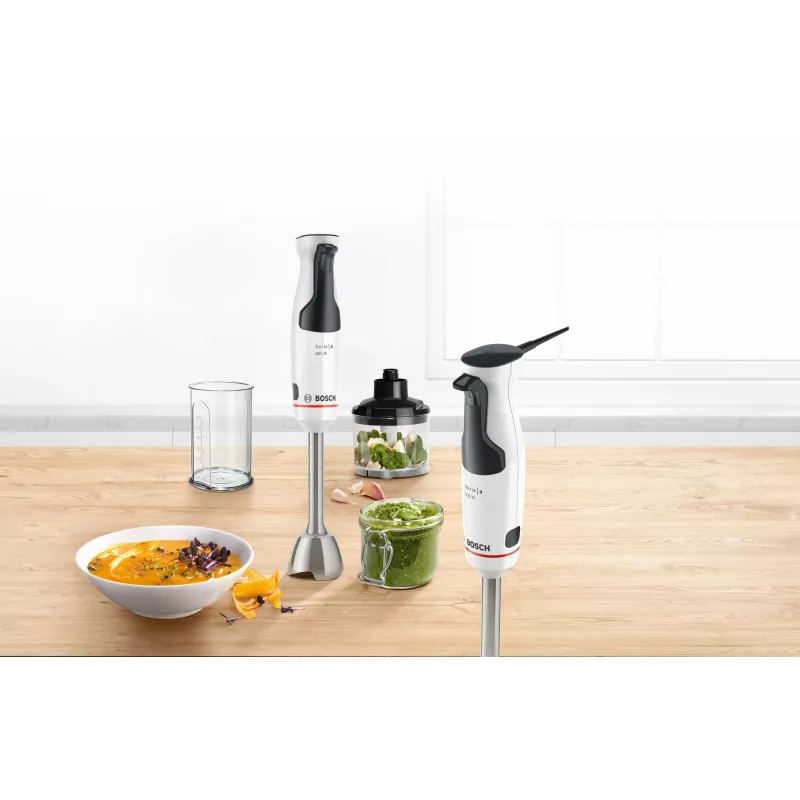 Bosch ErgoMixx Style MS6CM61V2 blender ręczny z próżnią, 1000 W, stal nierdzewna/czarny