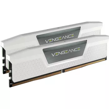 CORSAIR Memory 32GB (2x16GB) DDR5 DRAM 6400MT/s CL32 Memory Kit Vengeance - biały