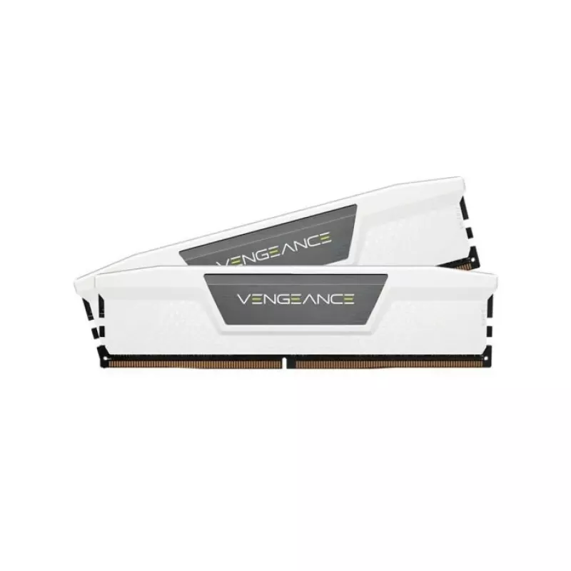 CORSAIR Memory 32GB (2x16GB) DDR5 DRAM 6400MT/s CL32 Memory Kit Vengeance - biały