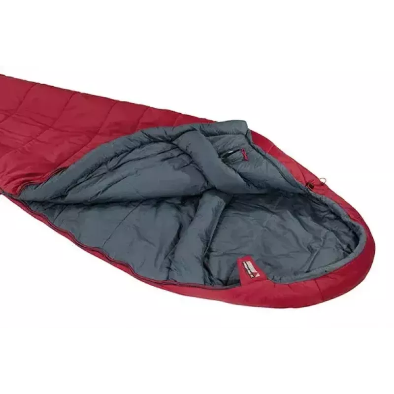 Śpiwór mumia High Peak Hyperion 1M Nylon Szary Czerwony 210 cm