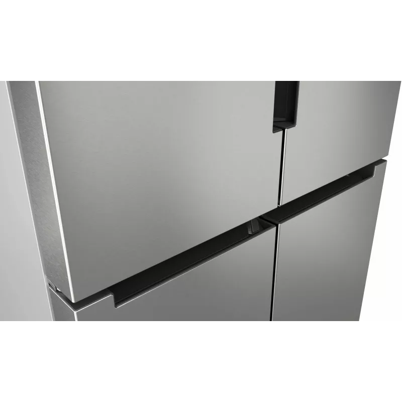 Lodówka side-by-side Bosch Serie 4 KFN96APEA wolnostojąca 605 l stal nierdzewna