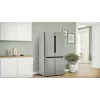 Lodówka side-by-side Bosch Serie 4 KFN96APEA wolnostojąca 605 l stal nierdzewna