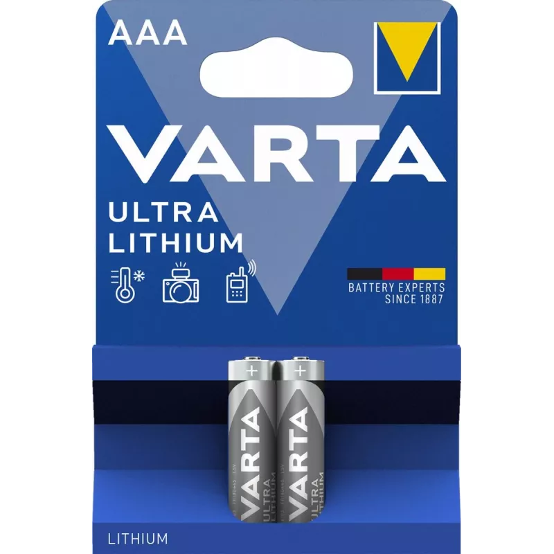 Bateria VARTA jednorazowa Ultra Lithium AAA 1,5 V