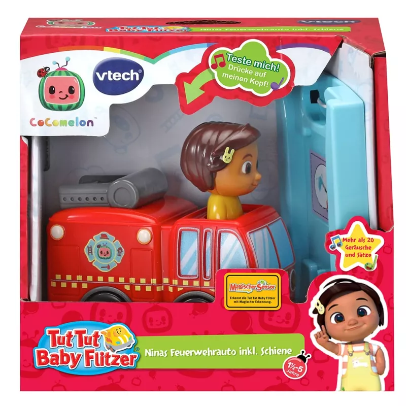 VTech 561304, Wóz strażacki, od 1,5 roku, AAA, Wielokolorowy