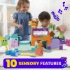 MEGA BLOKS Fisher Price Muzyczna Farma Zespół Sensoryczne Klocki Zabawka (45 Części) dla Maluchów