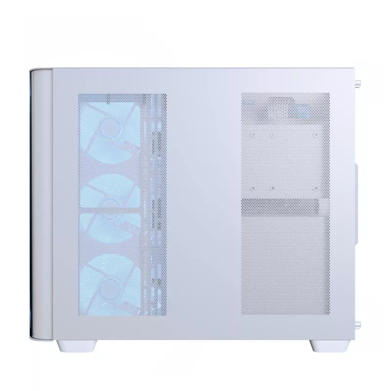 Obudowa PC Aerocool P500C Midi Tower Biała ATX Boczny Zasilacz 3x120mm Wentylatory