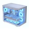 Obudowa PC Aerocool P500C Midi Tower Biała ATX Boczny Zasilacz 3x120mm Wentylatory
