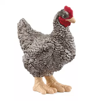 schleich FARM WORLD Plymouth Rock Chicken, 3 yr(s), Farm, Farm animals / farm toys, Multicolour