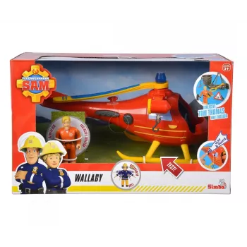 Helicopter Simba Toys 109252510 Fireman Sam pomarańczowy 3+