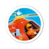 Helicopter Simba Toys 109252510 Fireman Sam pomarańczowy 3+