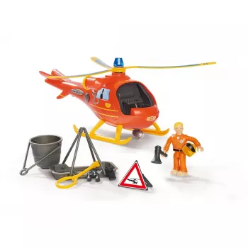 Helicopter Simba Toys 109252510 Fireman Sam pomarańczowy 3+