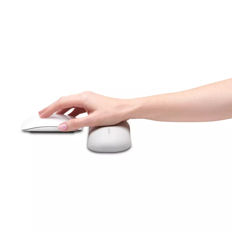 Kensington ErgoSoft Wrist Rest dla standardowej myszy, szary, ekoskóra, żel, Tajwan, MIL-STD-810H Method 504.3 Contamination by Fluids, 200 g, 1 szt.