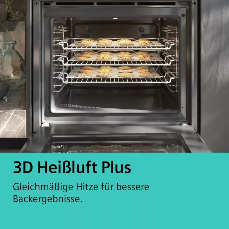 Zestaw urządzeń kuchennych Siemens iQ300 EQ521KA11, płyta indukcyjna strefowa, piekarnik elektryczny