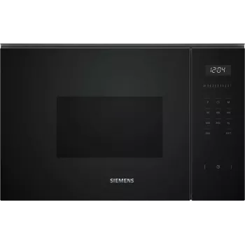 Kuchenka mikrofalowa Siemens iQ500 BF525LMB1 Czarny Mikrofalówka solowa Do zabudowy 20 l 800 W