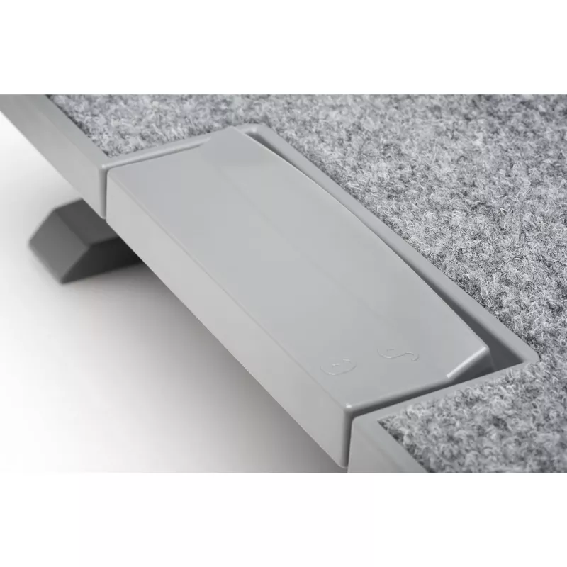 Kensington SmartFit SoleMate Pro Elite ergonomiczny podnóżek, Szary, 0 - 18°, 9 cm, 12 cm, 2.3 kg, 1 szt.