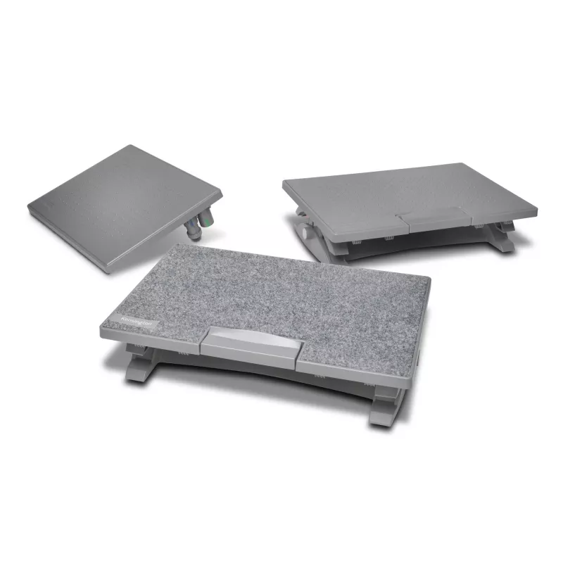 Kensington SmartFit SoleMate Pro Elite ergonomiczny podnóżek, Szary, 0 - 18°, 9 cm, 12 cm, 2.3 kg, 1 szt.